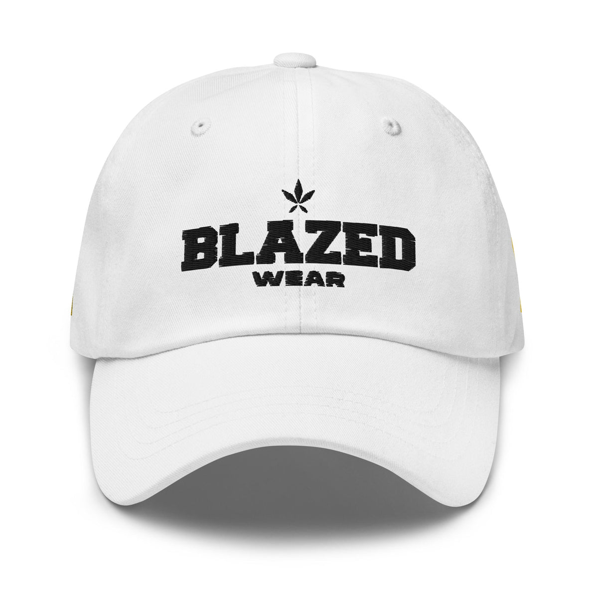 Blazed Wear Classic Dad Hat - White - Blazed Wear