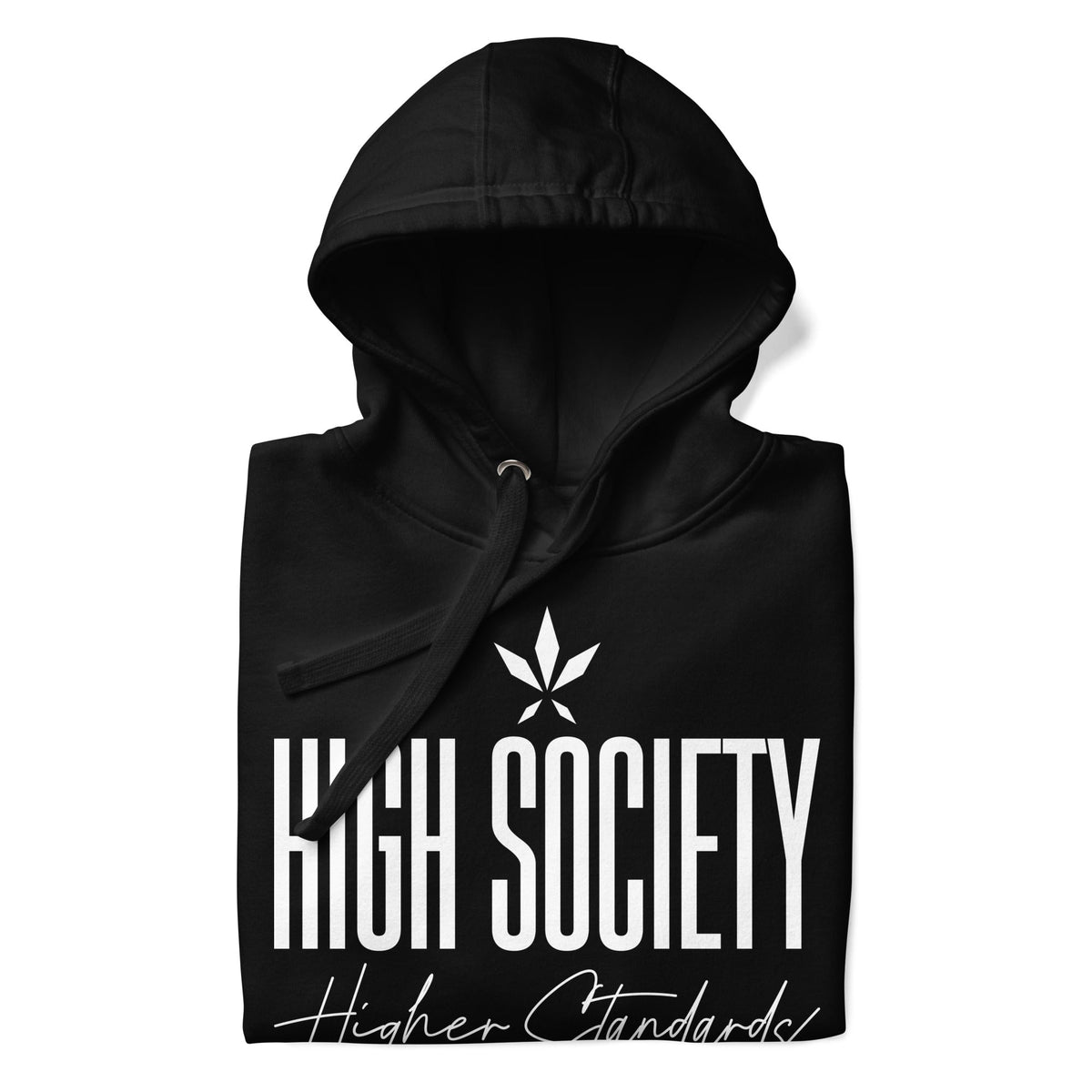 High Society Unisex Hoodie - Black - Blazed Wear