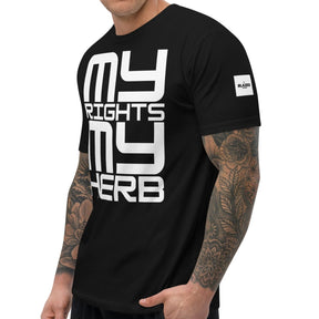 My Rights, My Herb Tee - Black - Blazed Wear