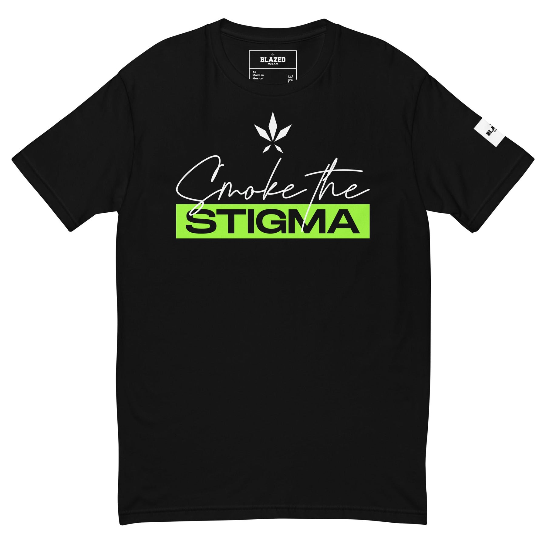 Smoke the Stigma T-Shirt - Black - Blazed Wear