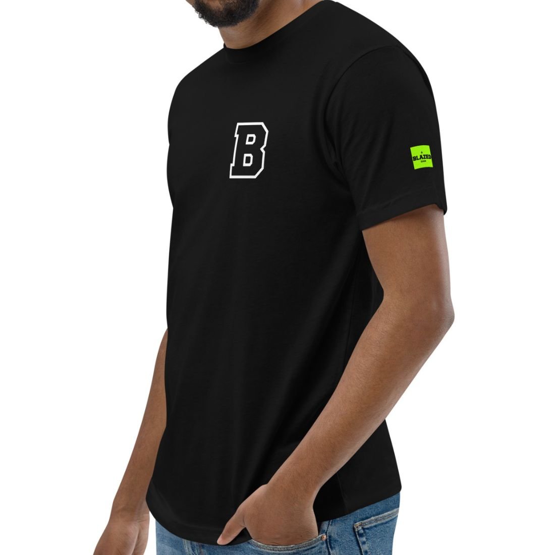 B & Leaf Unisex T-Shirt - Black - Blazed Wear