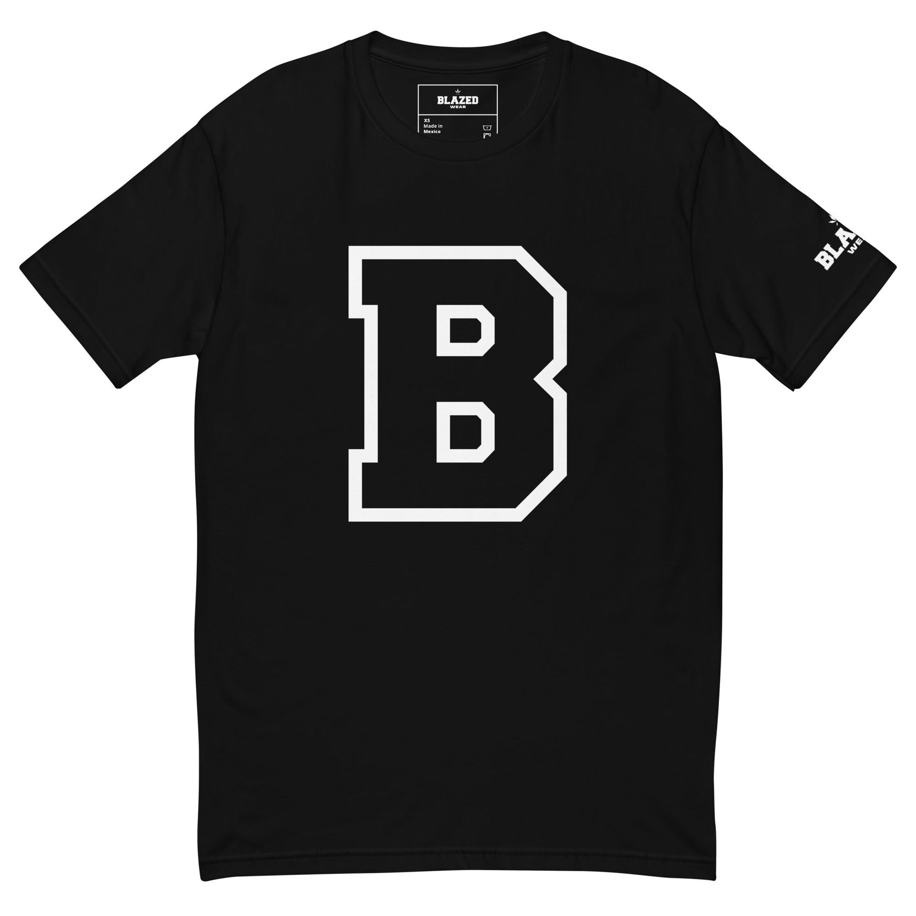 Blazed B Outline Tee - Black - Blazed Wear