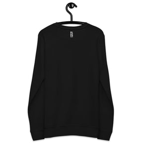 Eco-Fusion Embroidered Unisex Sweatshirt - Black - Blazed Wear