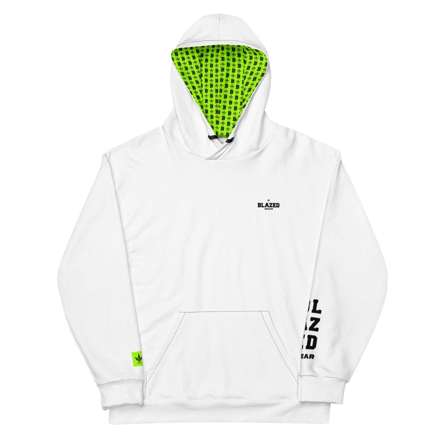 Urban Edge Unisex Hoodie - White - Blazed Wear