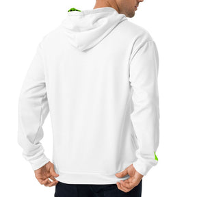 Urban Edge Unisex Hoodie - White - Blazed Wear